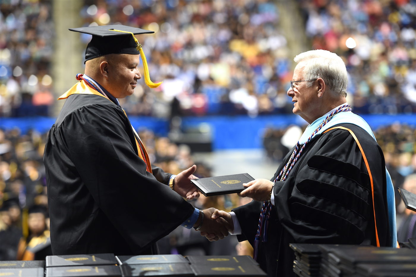 Dr keen veteran student graduation