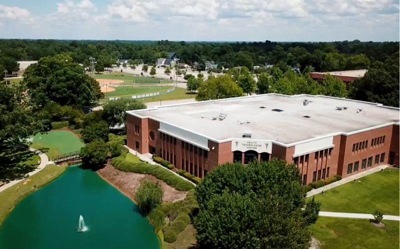 Ariel Photo of Health Technologies Building