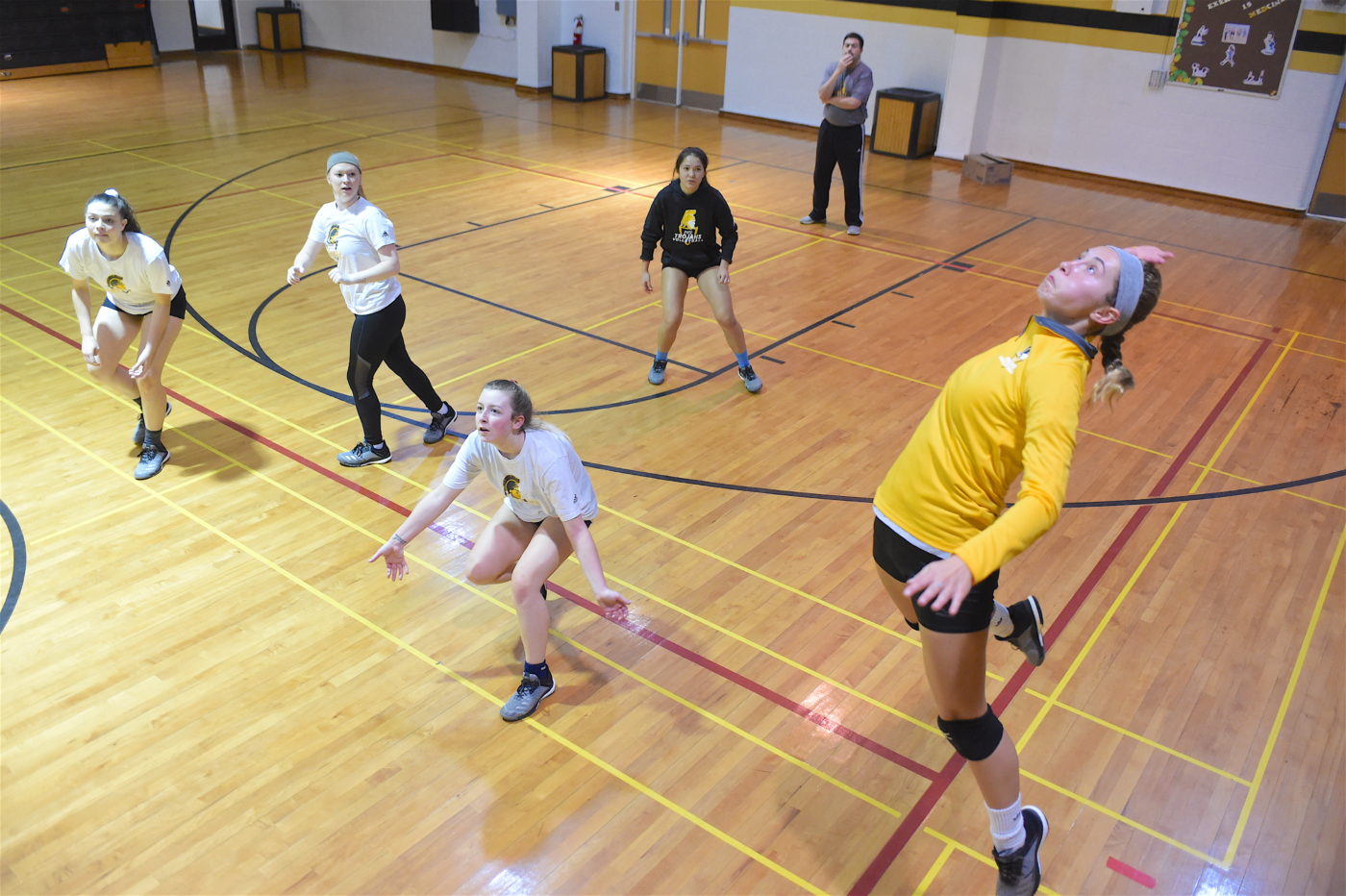 Volleyball spike