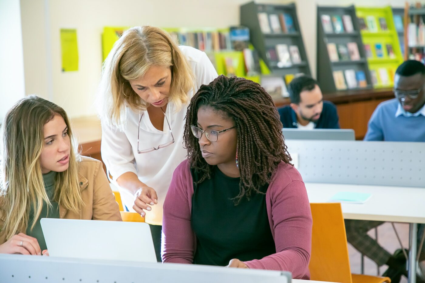 Teacher And Students