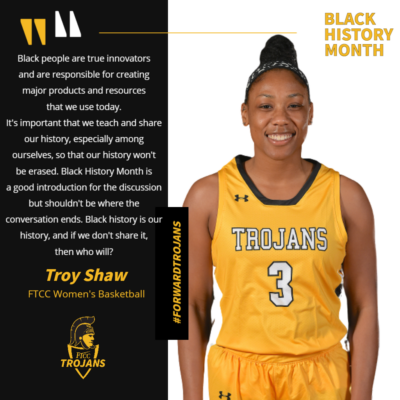 Troy Shaw Black History Month 2