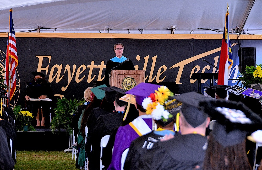 018 Dr. Mark Sorrells Addresses Tent A