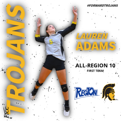 Lauren Adams All Region Card Fall 2021