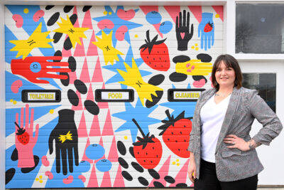 Food Pantry Mural Britney Deveault