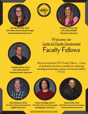 Welcome To Our Faculty Fellows Flyer