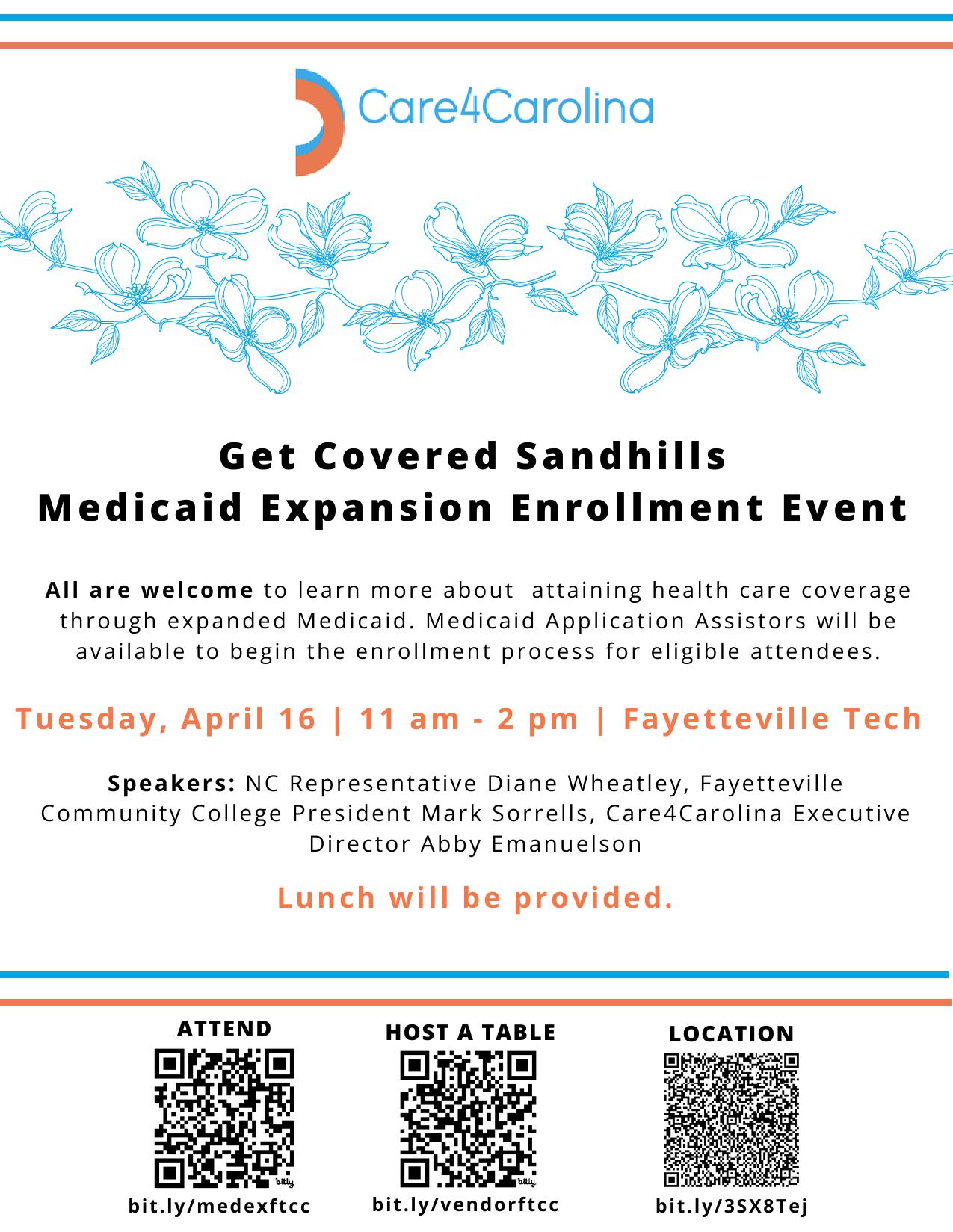 Med Ex Enrollment Event Ftcc