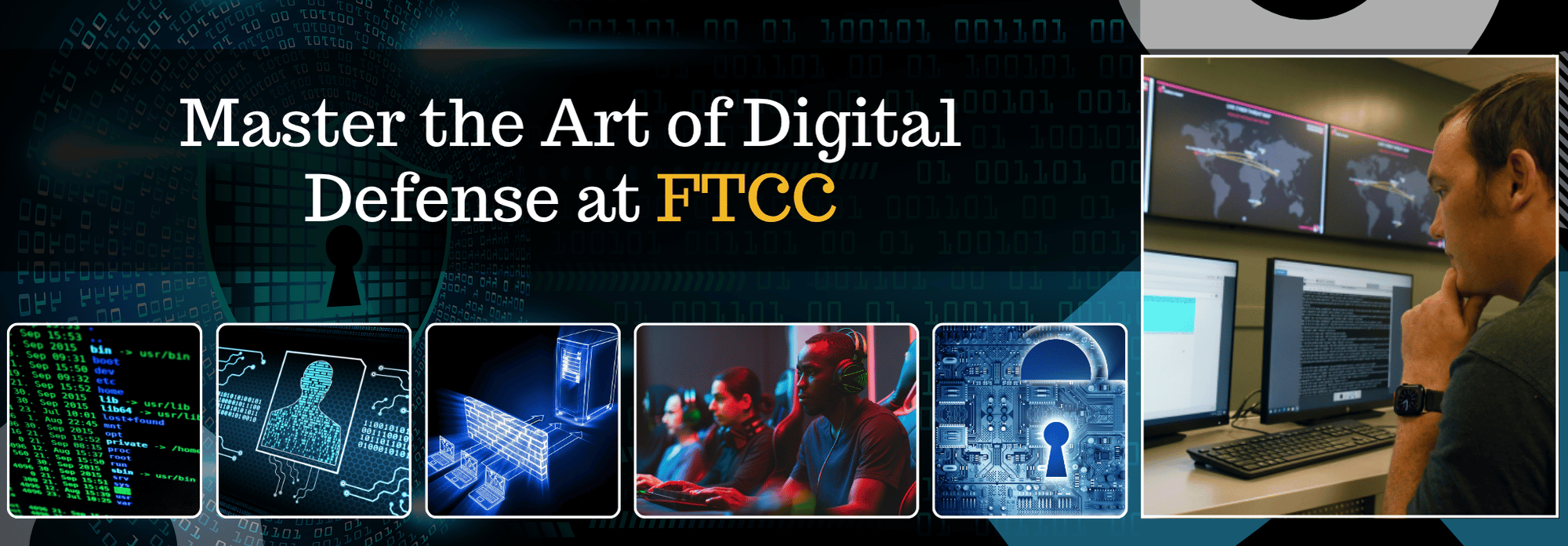 Cybersecurity Webpage Banner