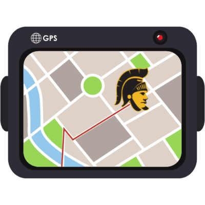 Gps With Trojan Head