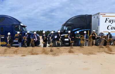 Representatives From Ftcc And Cumberland County Break Ground On Cdl Training Center