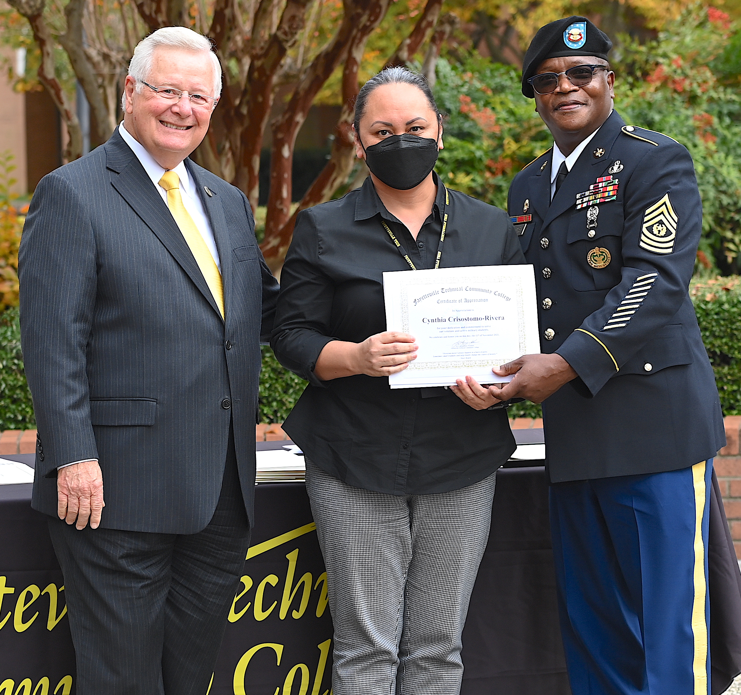 FTCC Veterans Day Observance - Nov. 11, 2021