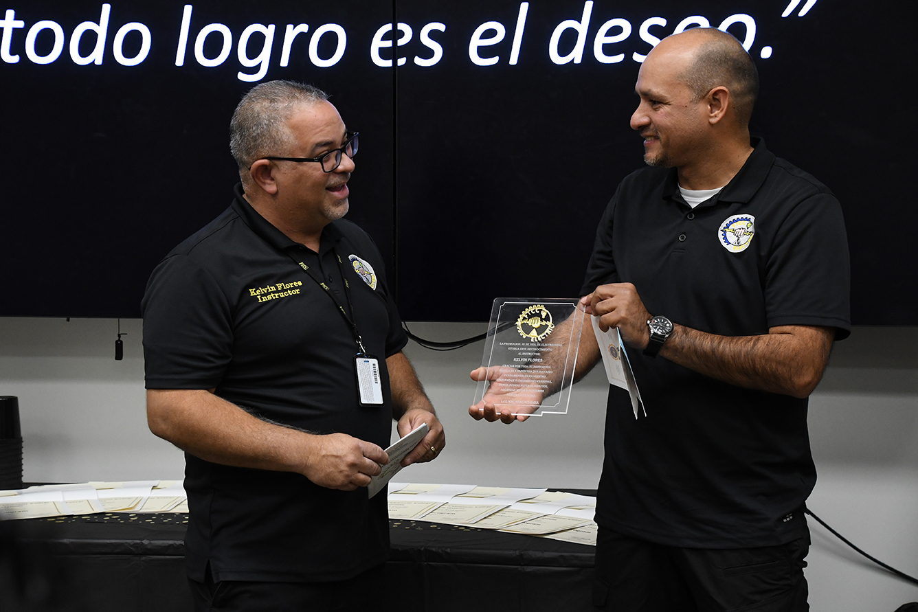 Spanish-language Electrical Certification Course Graduation - December 2024