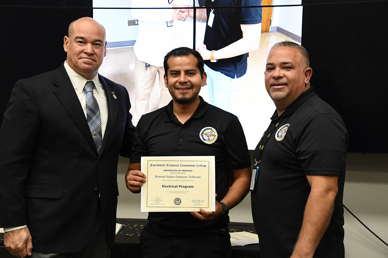 Spanish-language Electrical Certification Course Graduation - December 2024