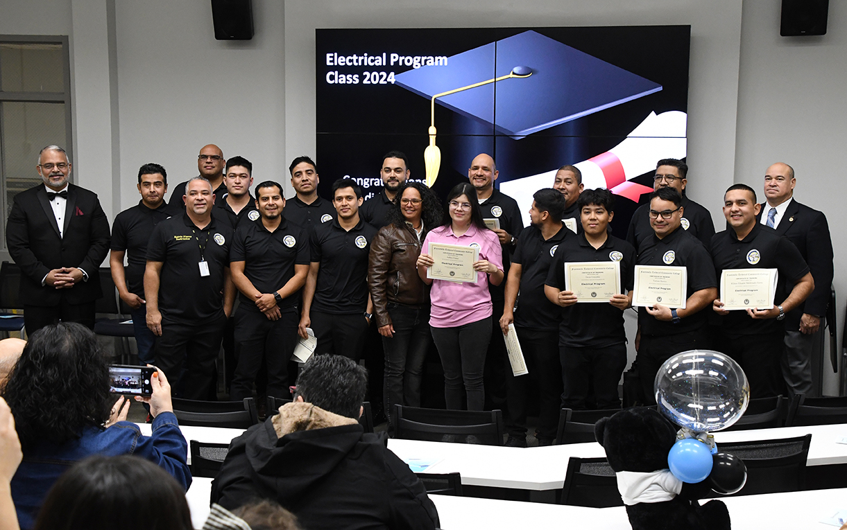 Spanish-language Electrical Certification Course Graduation - December 2024