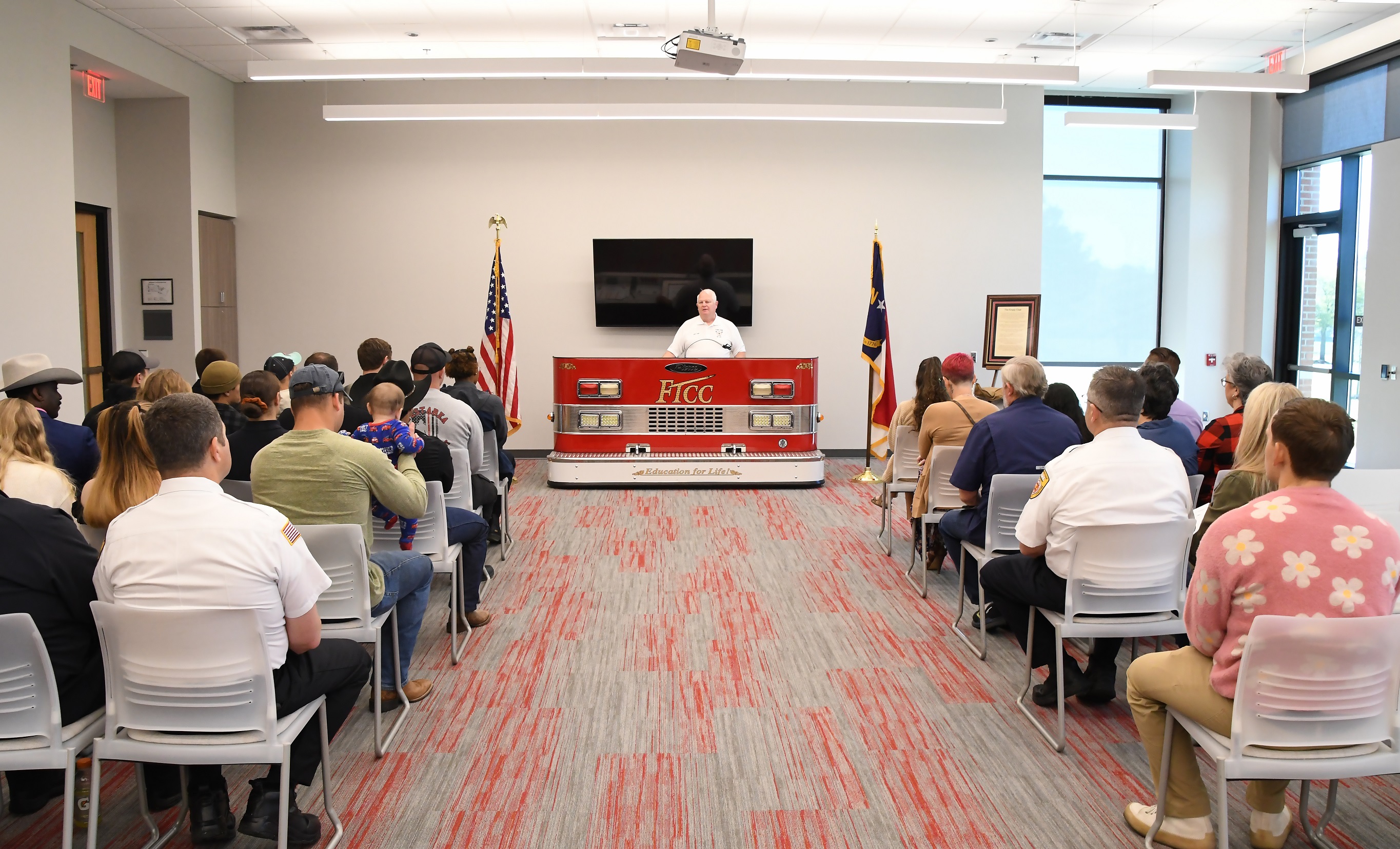 FTCC Fire Training Graduation March 2024