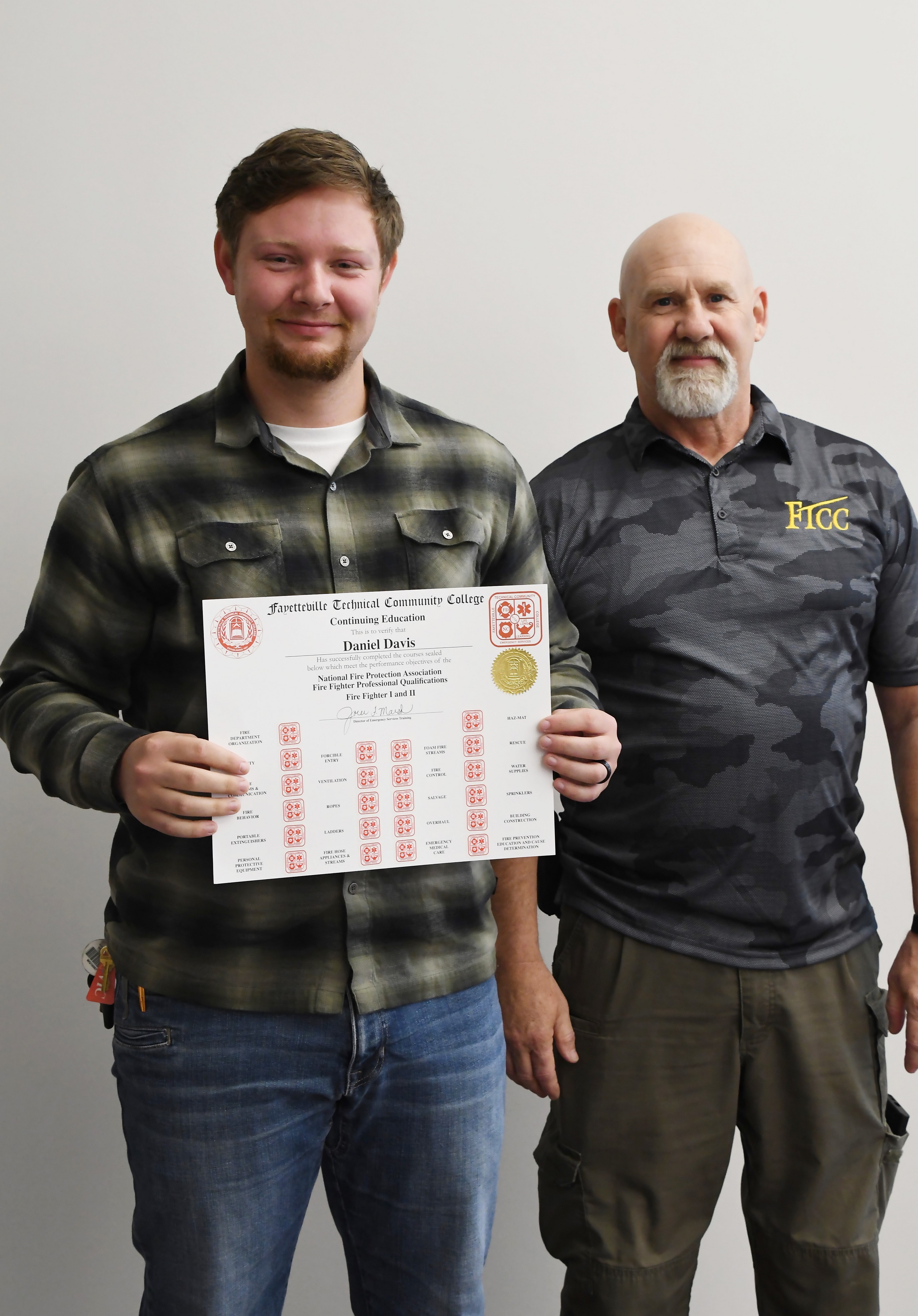 FTCC Fire Training Graduation March 2024