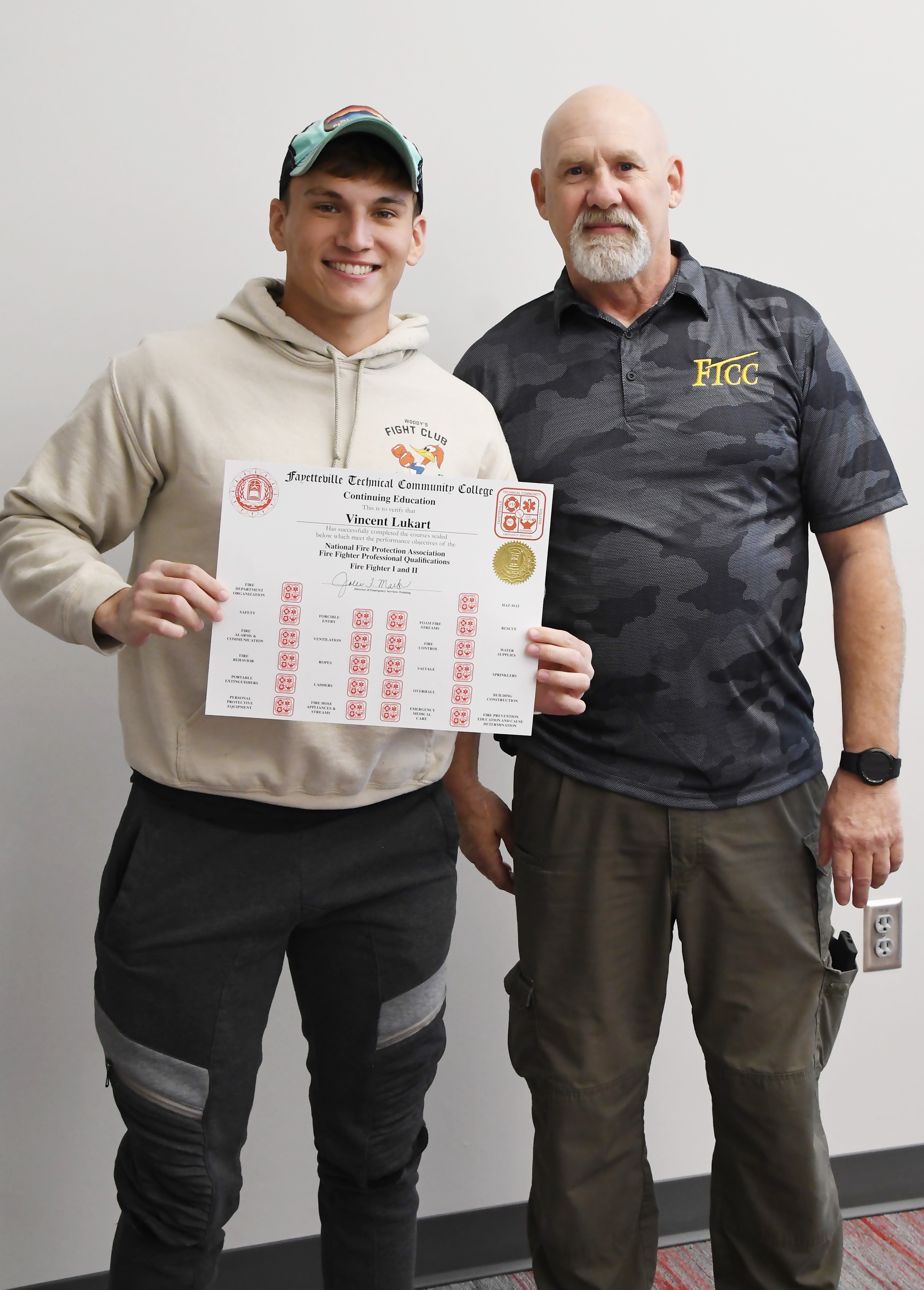 FTCC Fire Training Graduation March 2024