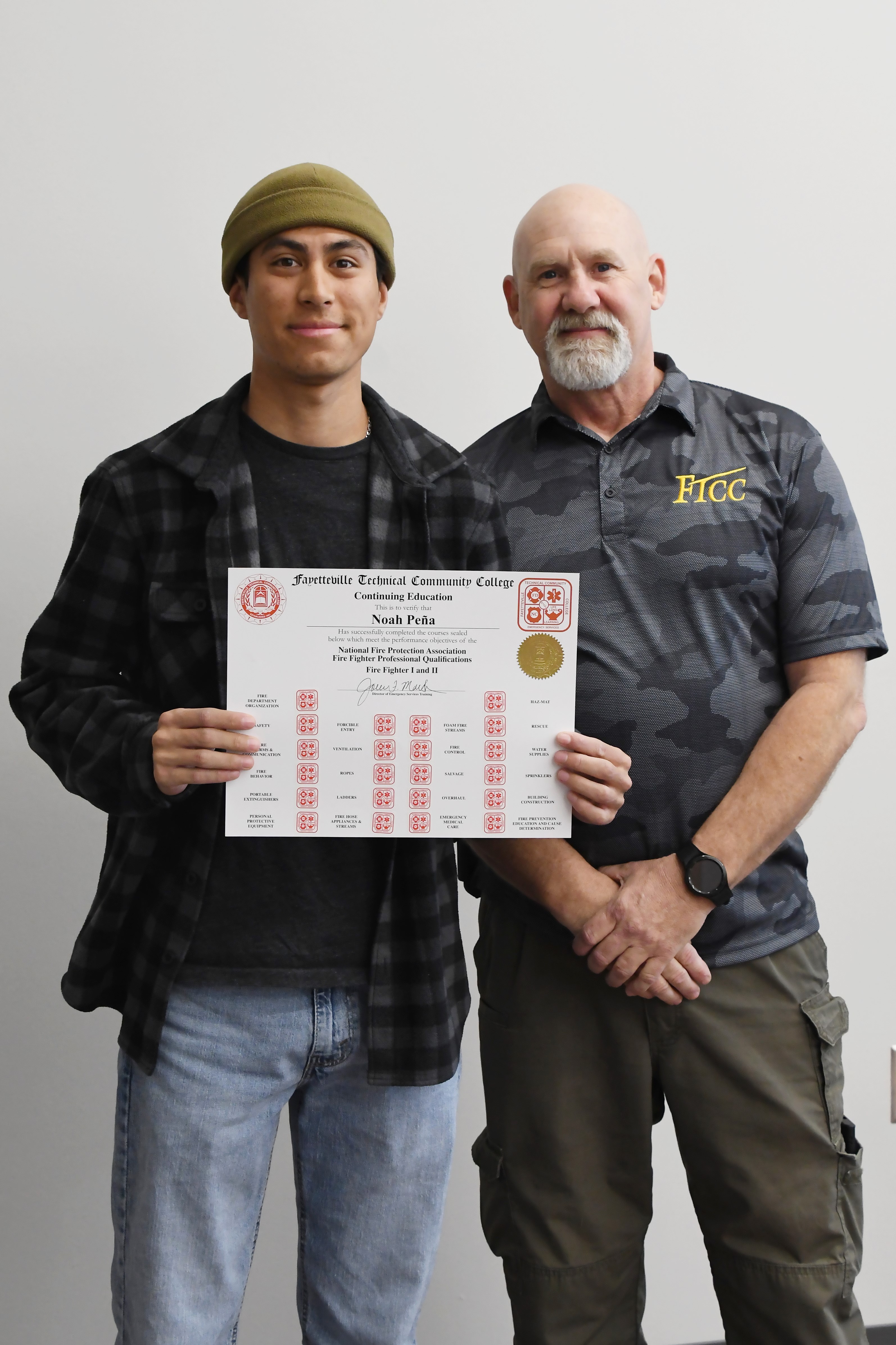 FTCC Fire Training Graduation March 2024