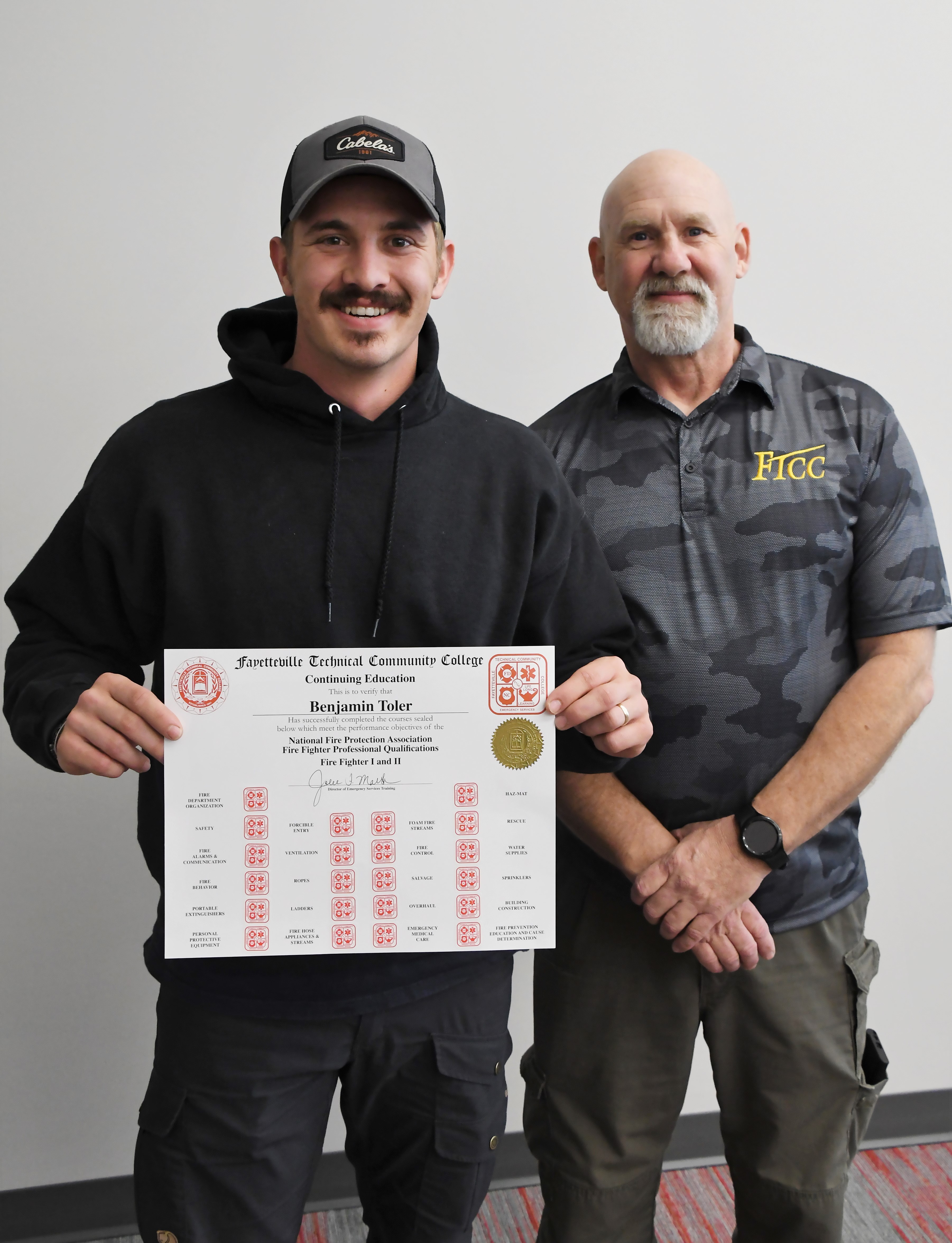 FTCC Fire Training Graduation March 2024