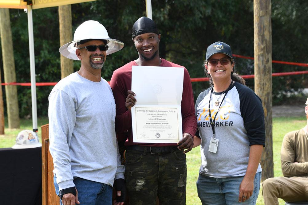 FTCC Lineworker Course Graduation - October 2024