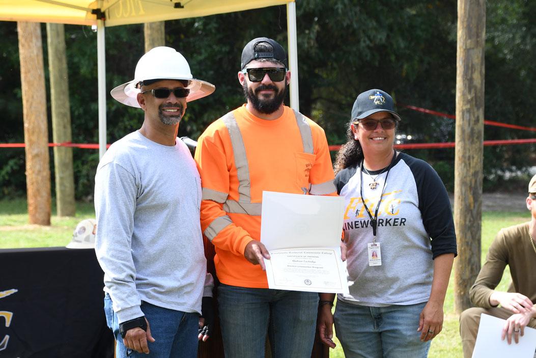 FTCC Lineworker Course Graduation - October 2024