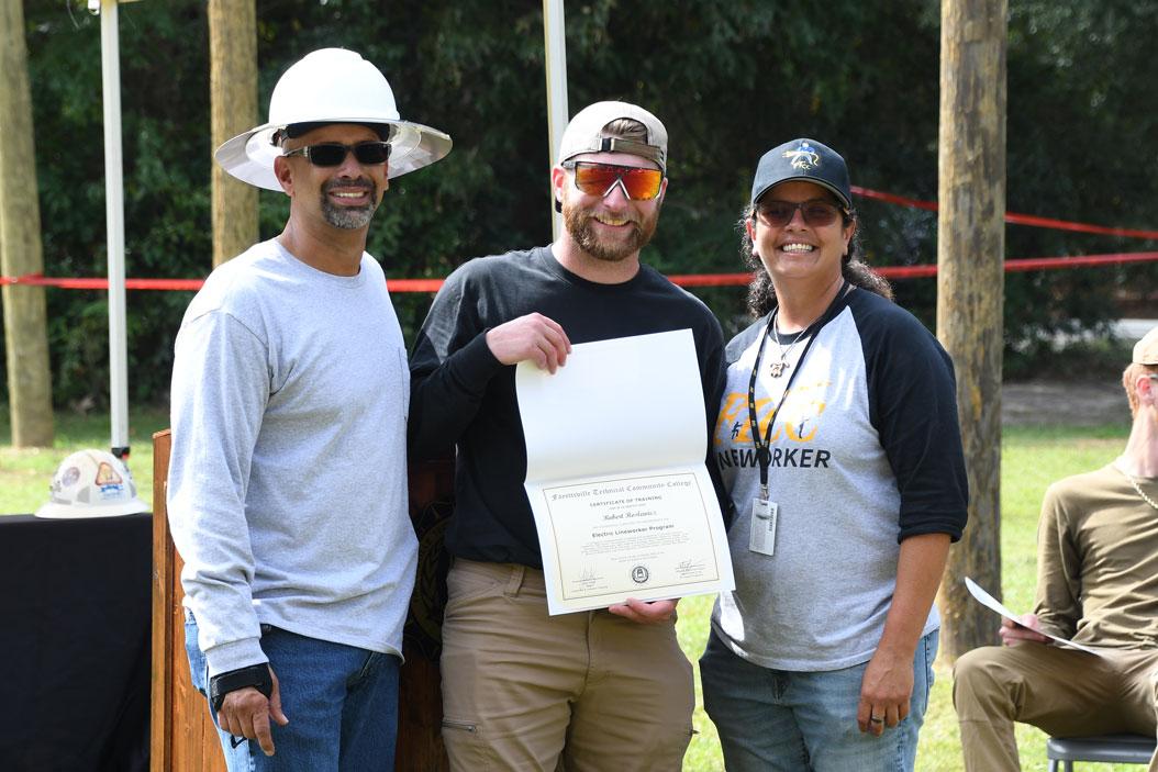 FTCC Lineworker Course Graduation - October 2024