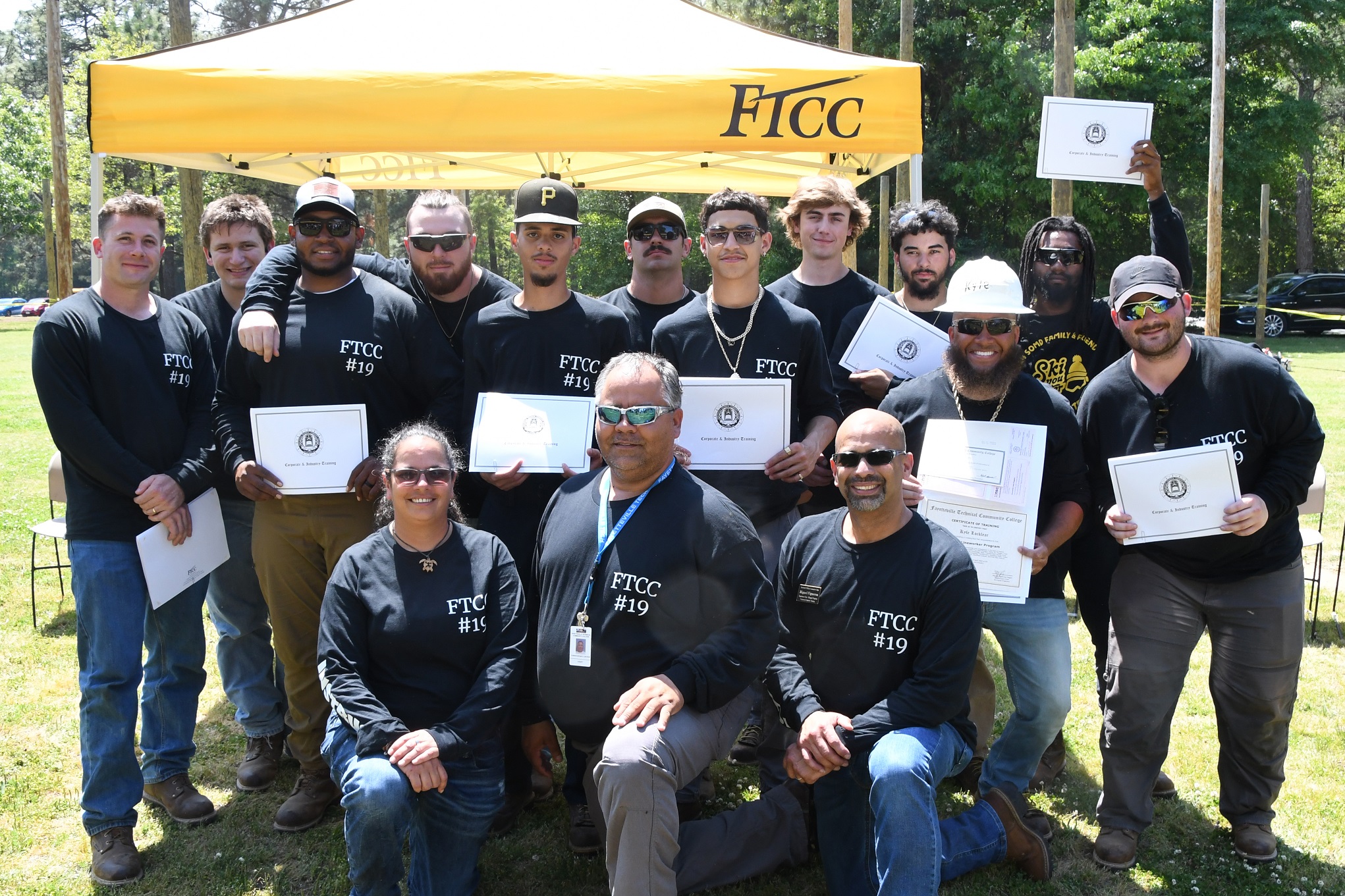 FTCC Basic Lineworker Graduation 2024