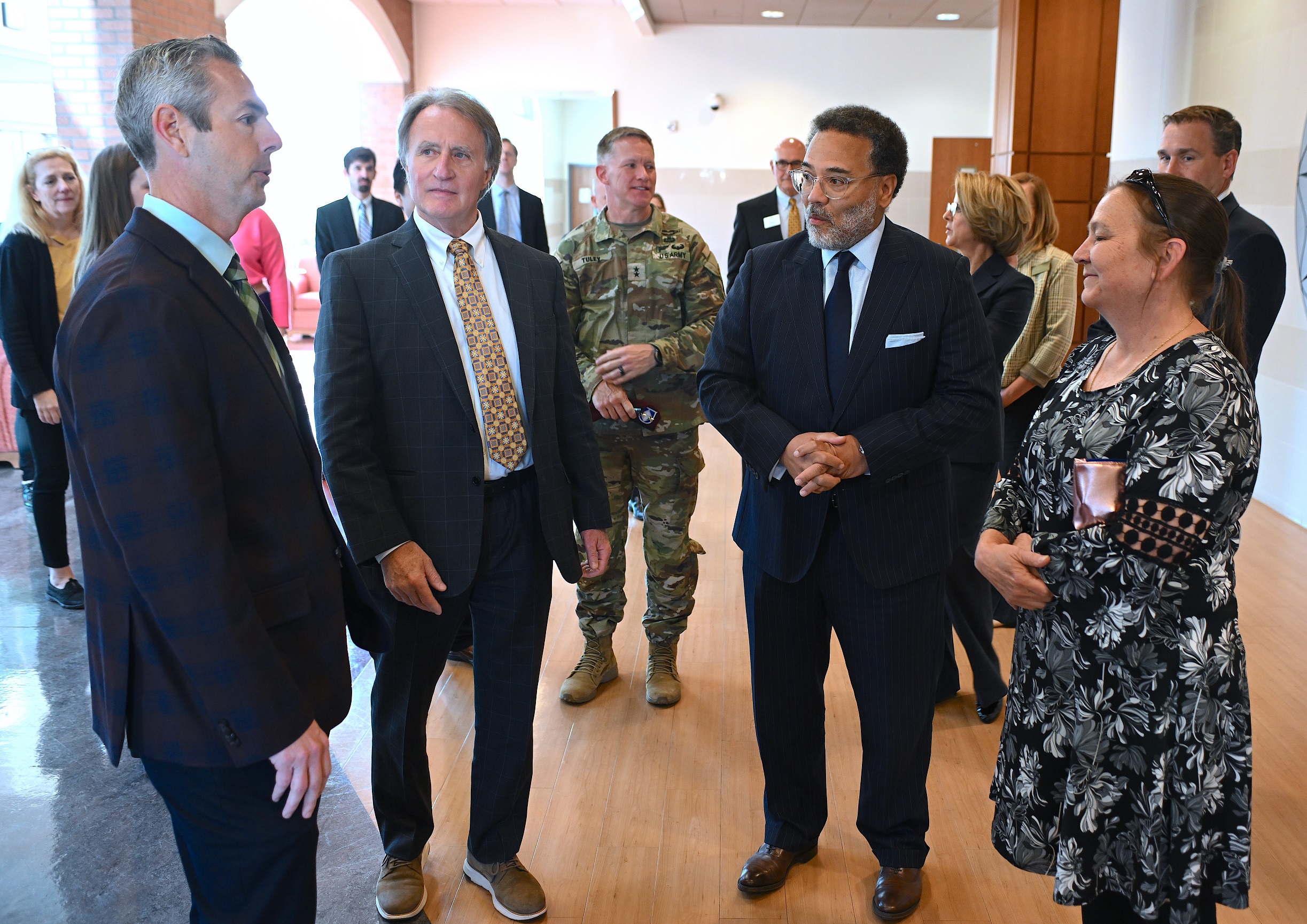 National Cyber Director Harry Coker Jr. visits FTCC on March 20, 2024.