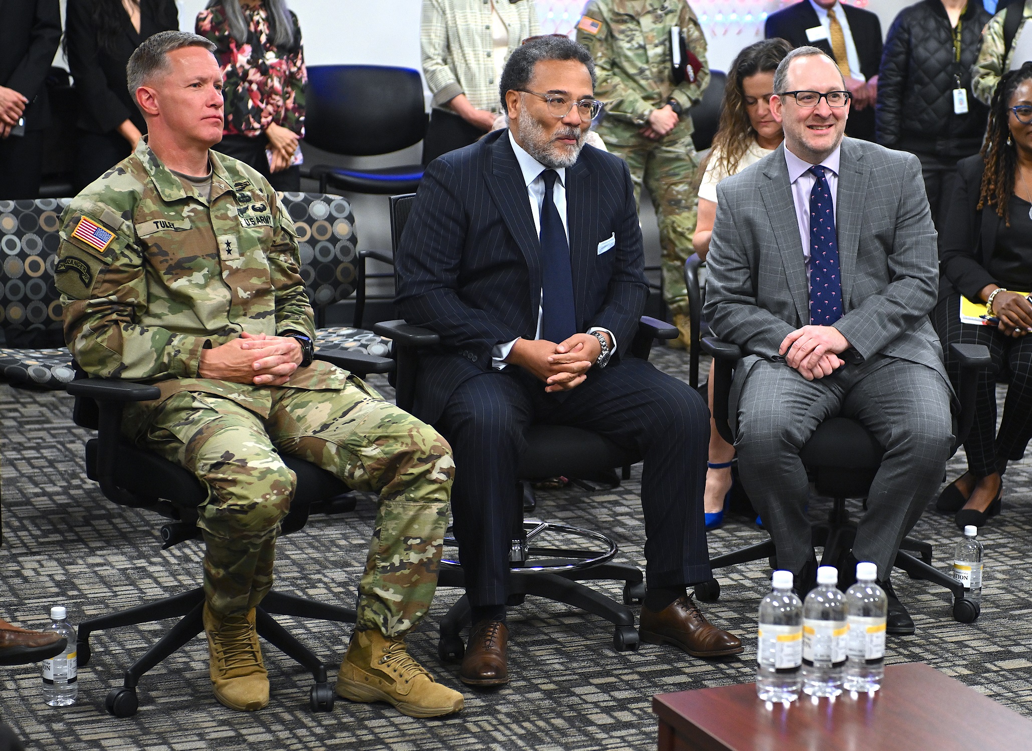 National Cyber Director Harry Coker Jr. visits FTCC on March 20, 2024.