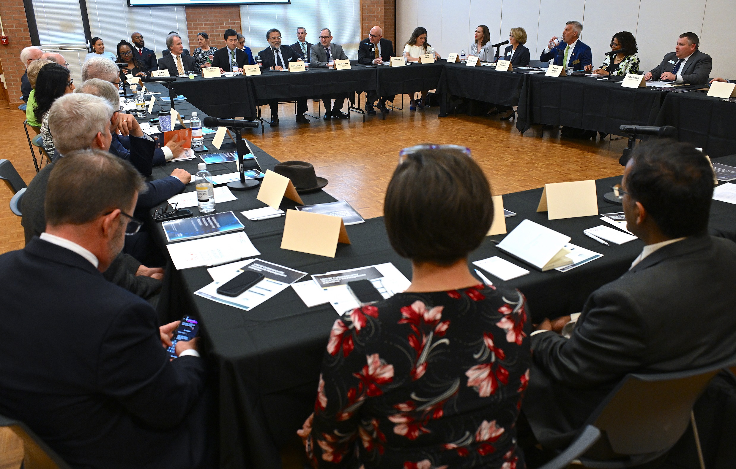 National Cyber Director Harry Coker Jr. visits FTCC on March 20, 2024.