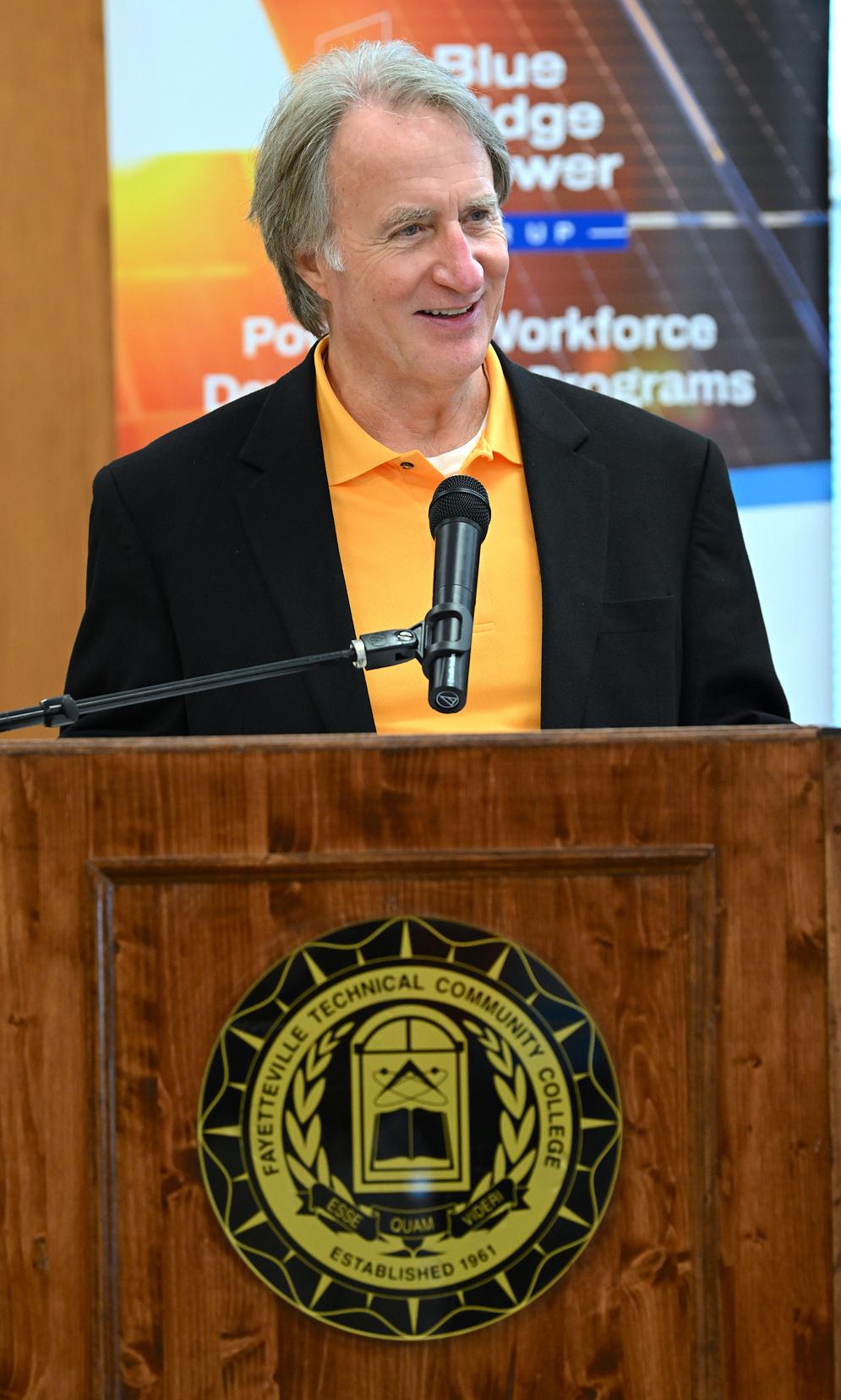 FTCC and Blue Ridge Power solar construction ceremony 2024