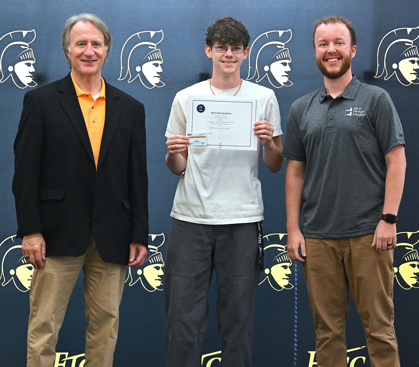 FTCC and Blue Ridge Power solar construction ceremony 2024