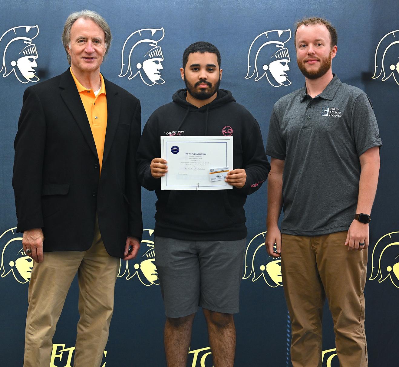 FTCC and Blue Ridge Power solar construction ceremony 2024