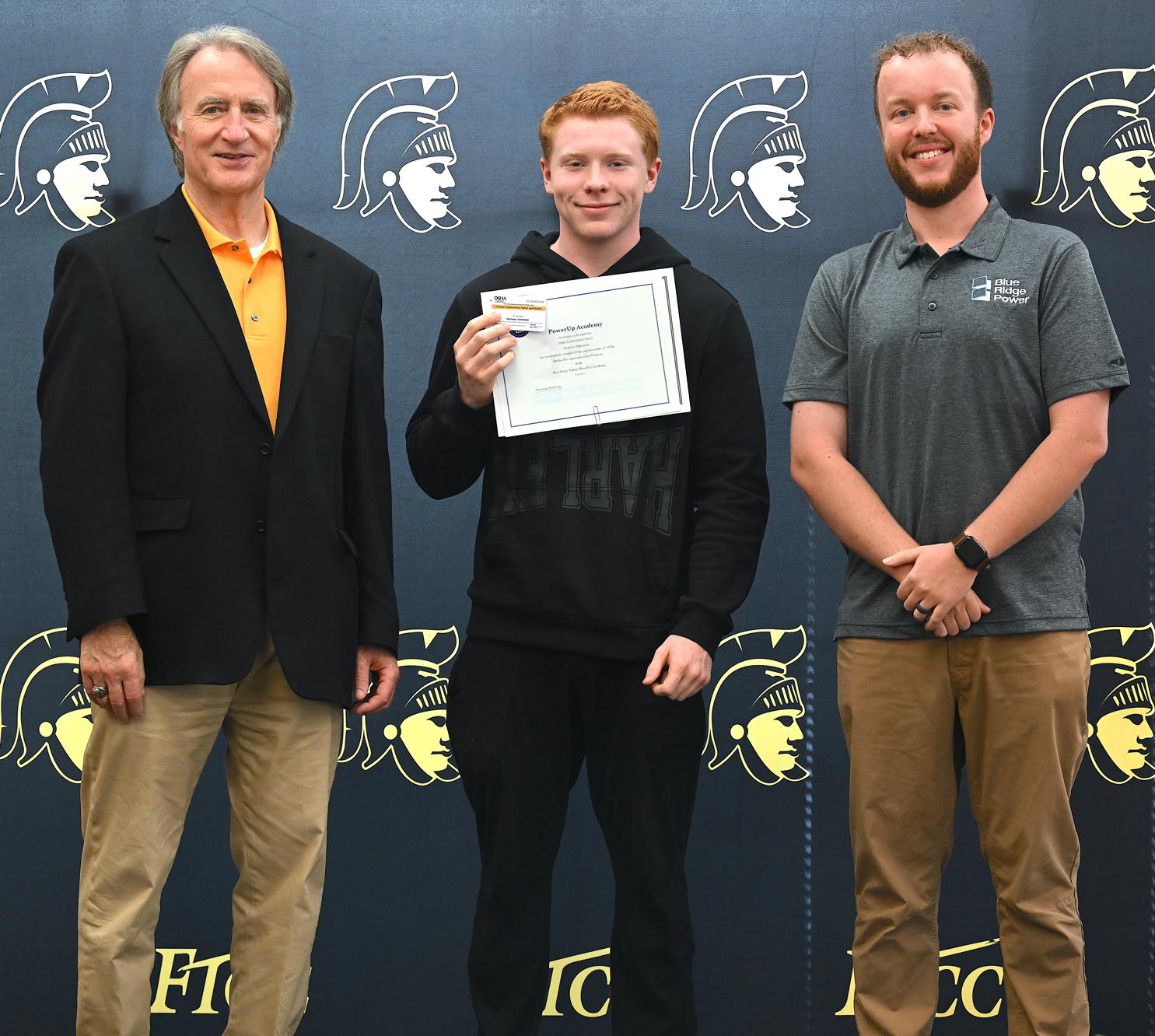 FTCC and Blue Ridge Power solar construction ceremony 2024