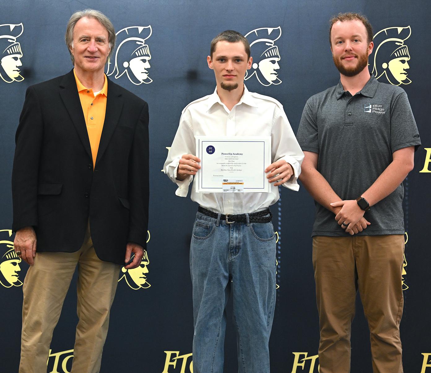 FTCC and Blue Ridge Power solar construction ceremony 2024