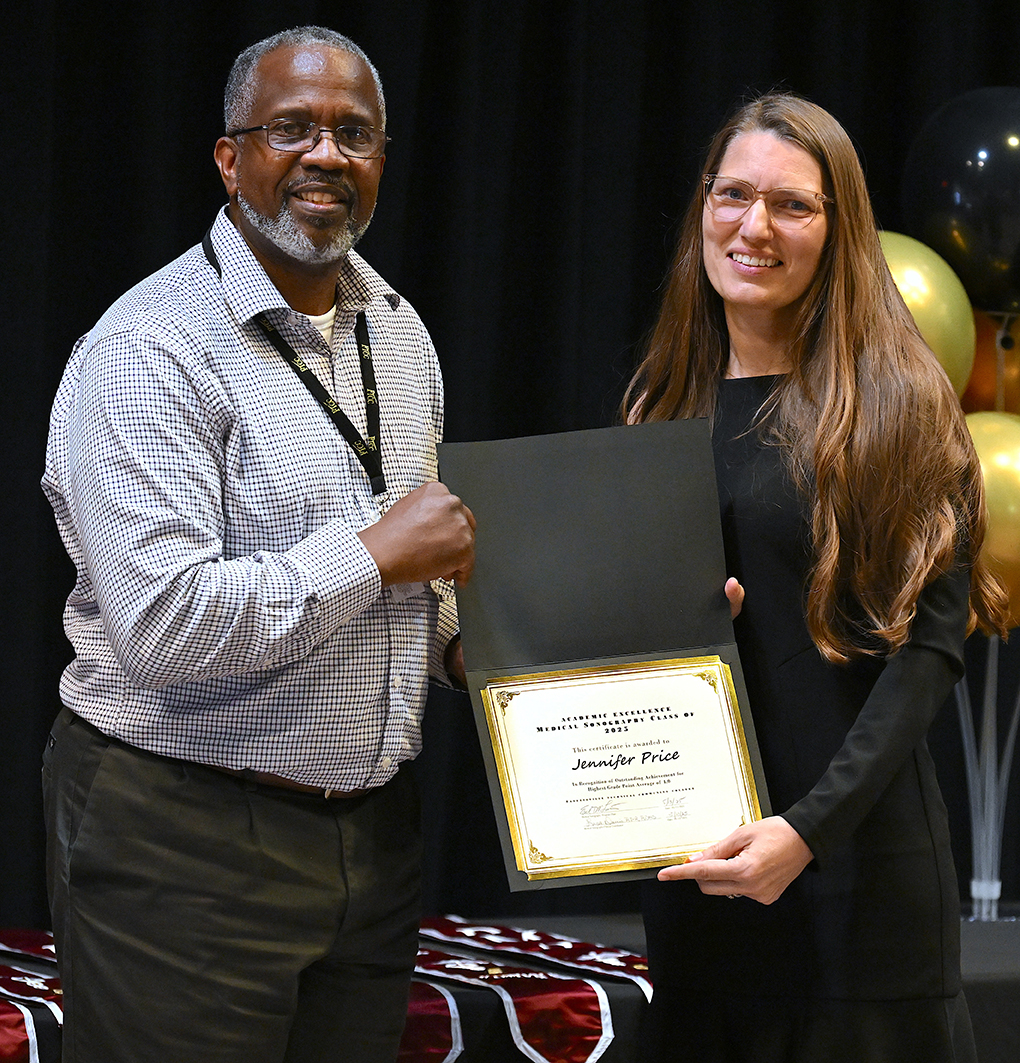 Sonography Pinning Ceremony May 2025