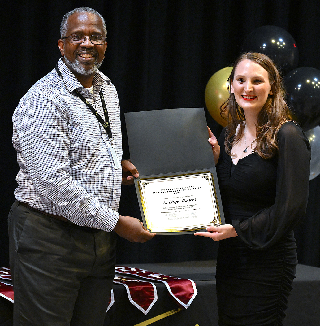 Sonography Pinning Ceremony May 2025