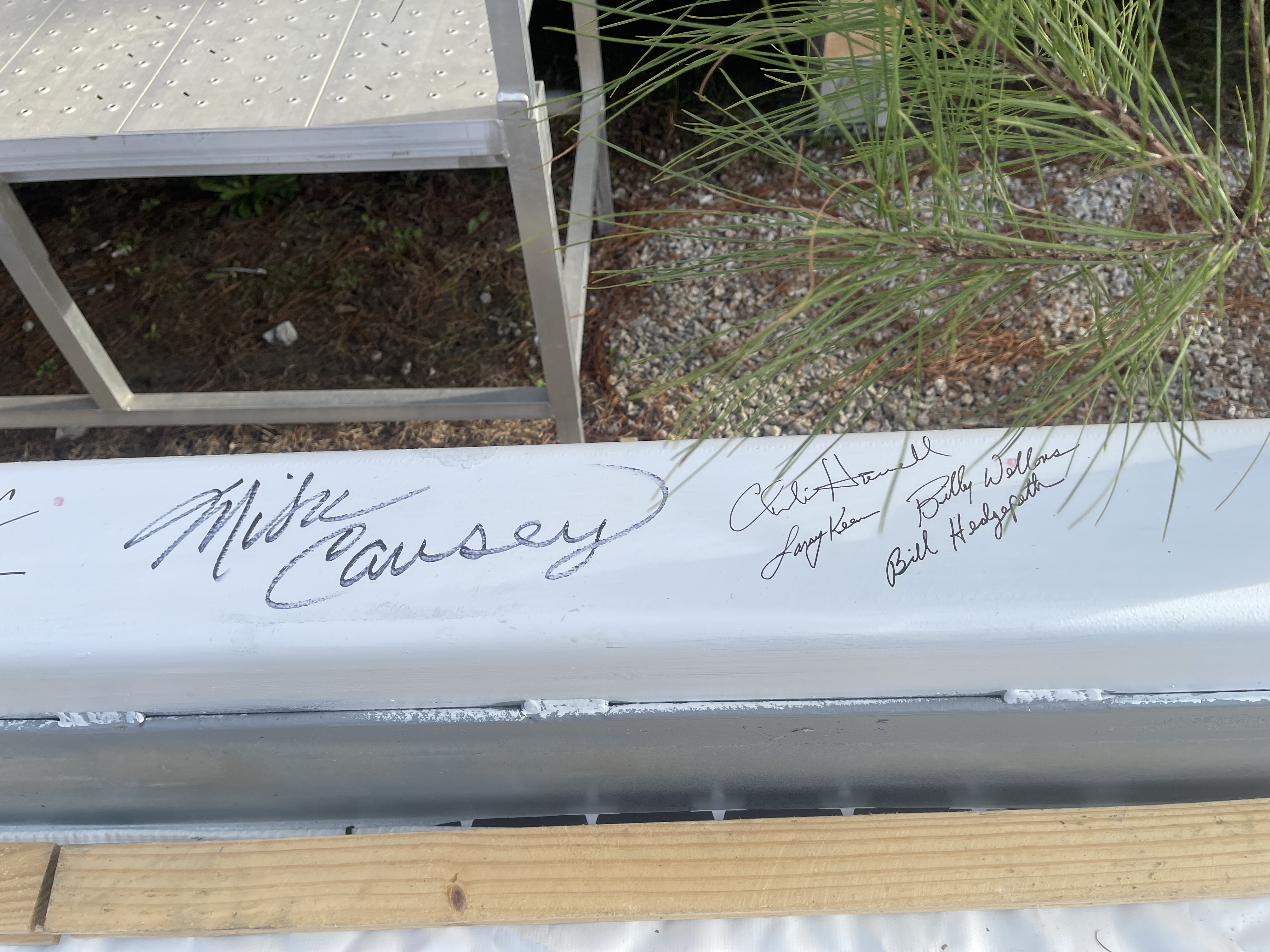 Topping Out ceremony at Regional Fire & Rescue Training Center - Dec. 20, 2021
